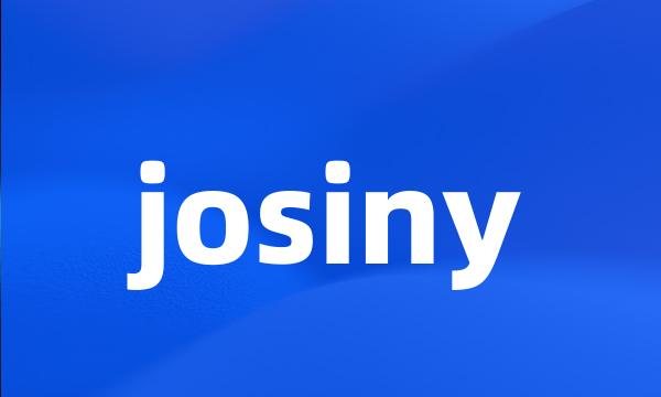 josiny