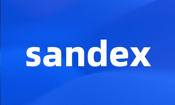 sandex