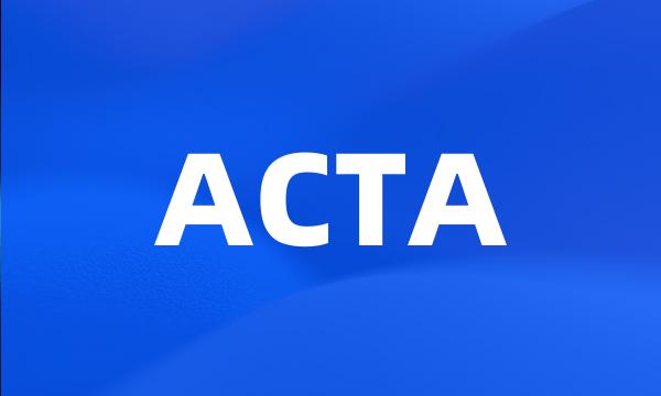 ACTA