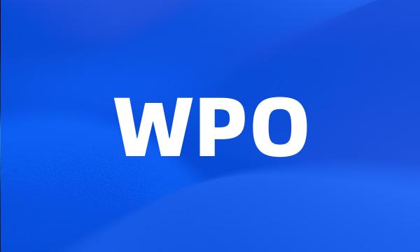 WPO