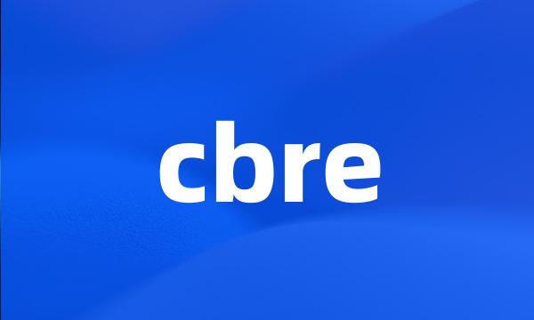 cbre