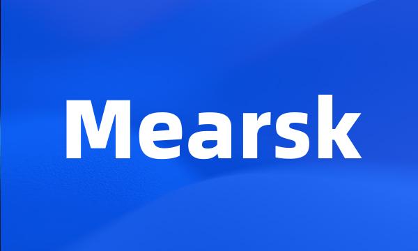 Mearsk