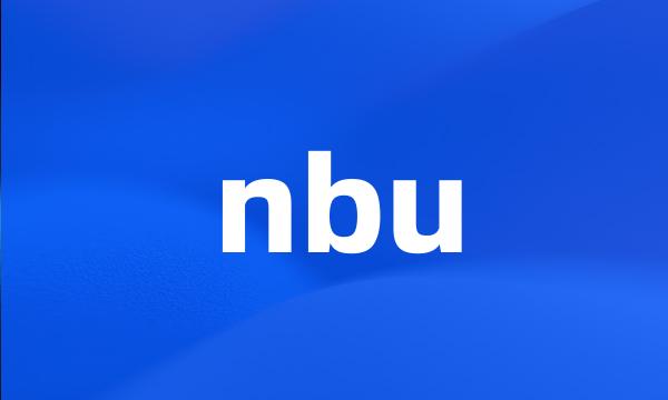 nbu