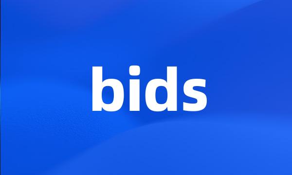 bids