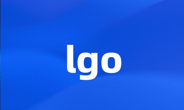 lgo