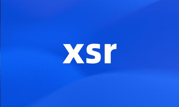 xsr