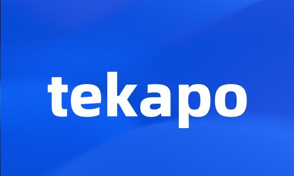 tekapo