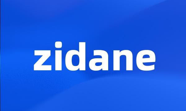 zidane