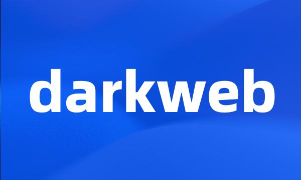 darkweb