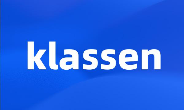 klassen