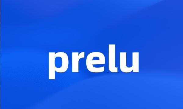 prelu