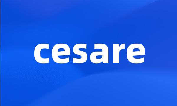 cesare