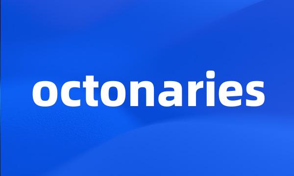 octonaries