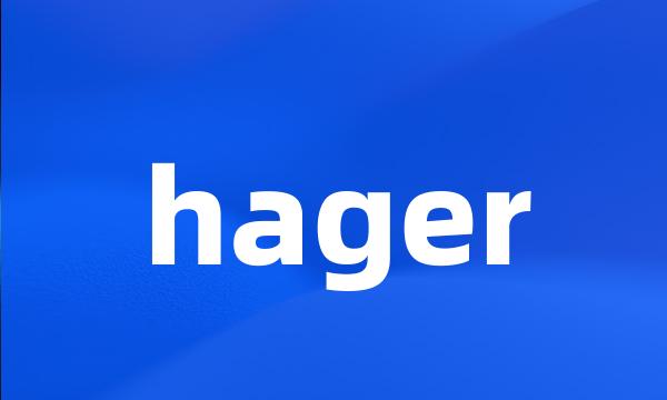 hager