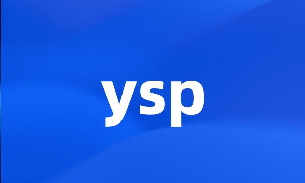 ysp