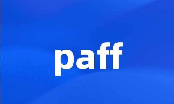 paff