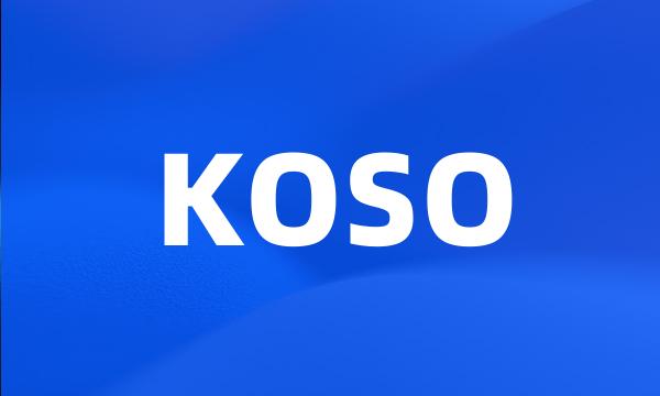 KOSO