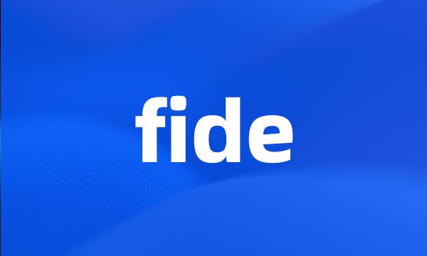 fide