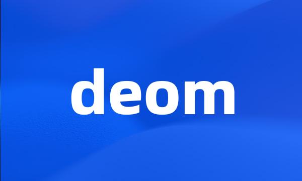 deom