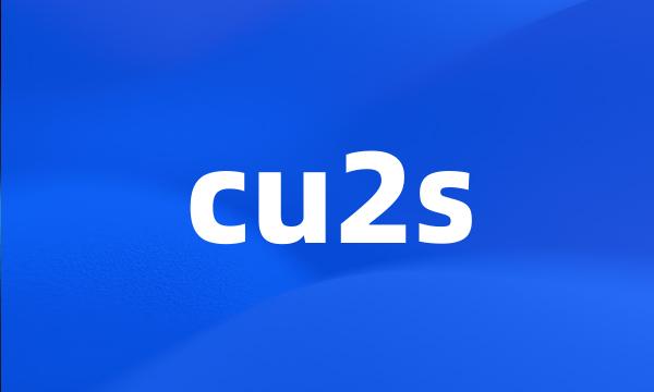 cu2s