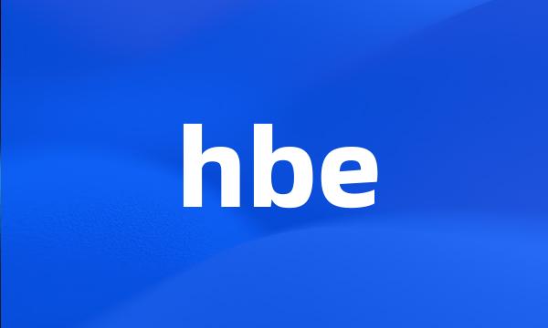 hbe