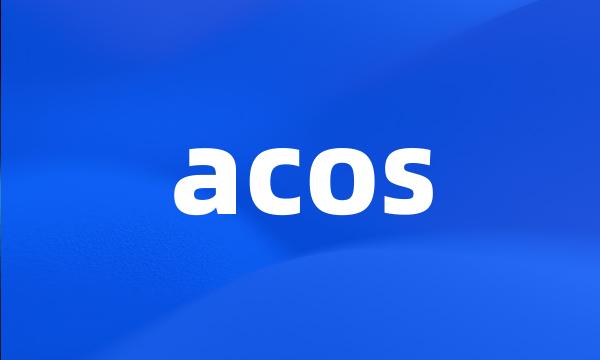 acos