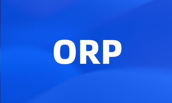 ORP