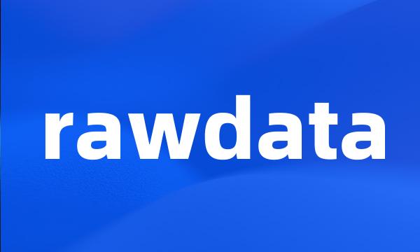 rawdata