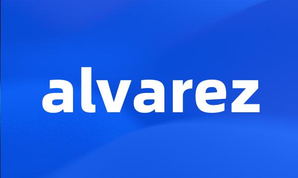 alvarez