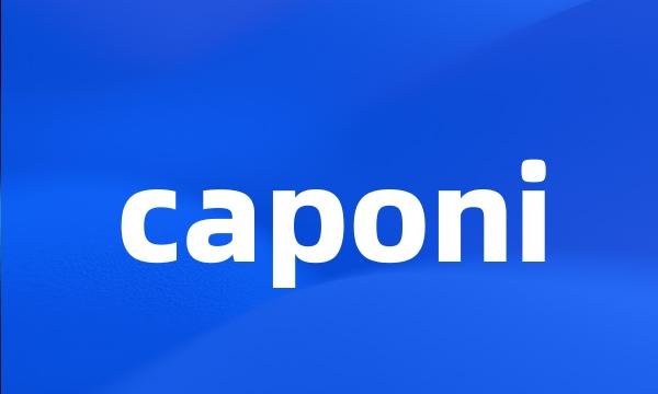 caponi