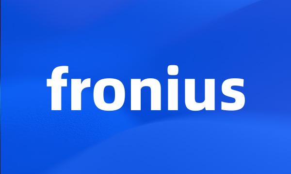 fronius