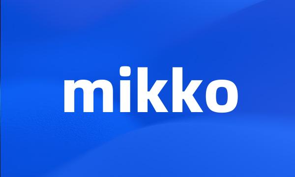 mikko