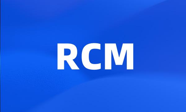 RCM