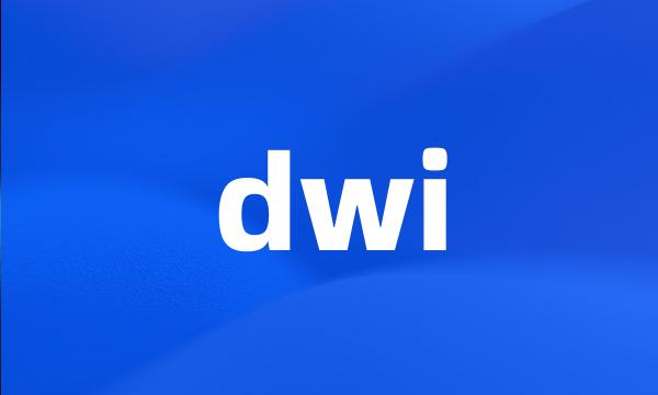 dwi