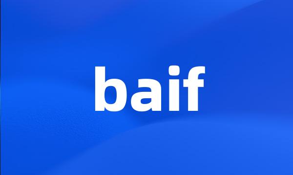 baif