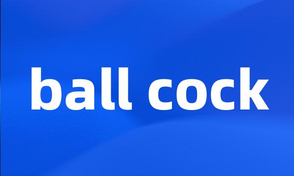 ball cock