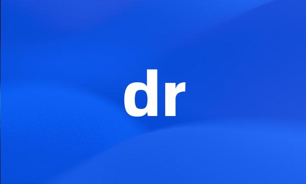 dr