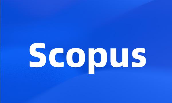 Scopus