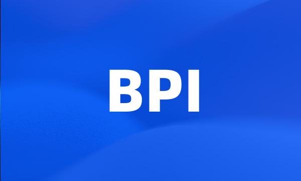 BPI