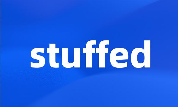 stuffed