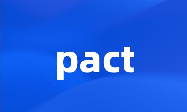 pact