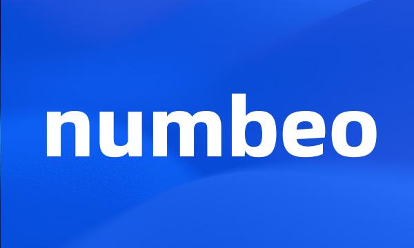 numbeo