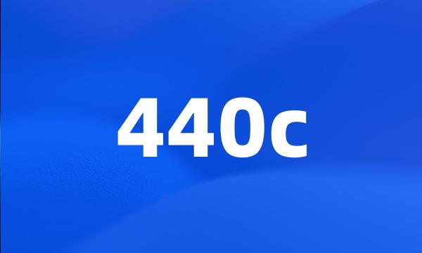 440c