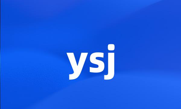 ysj