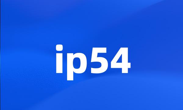 ip54