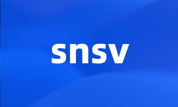 snsv