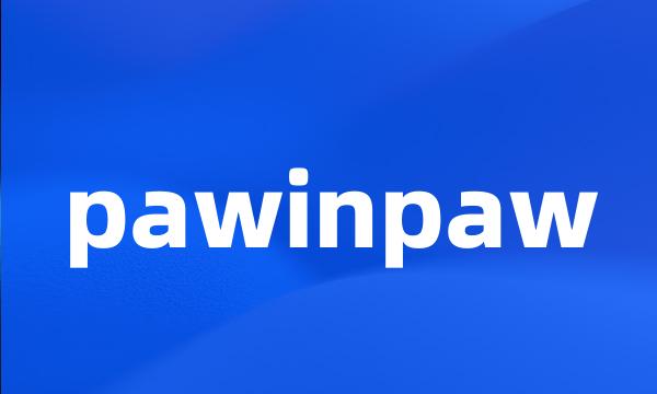 pawinpaw