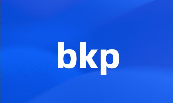 bkp