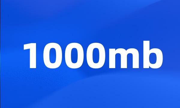 1000mb