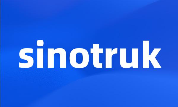 sinotruk